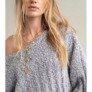 Free People Good Day Pullover Sweater